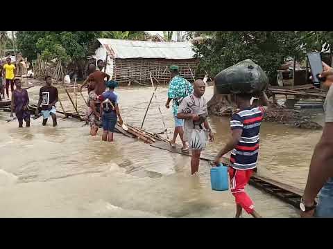 People displaced by flood in ogbaru